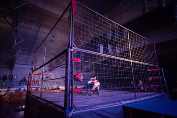 20'x 20' Ring with Optional 10' Steel Cage